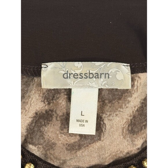 Vintage Dressbarn Beaded Neckline Sleeveless Blouse Y2K Boho Size L - Picture 4 of 9